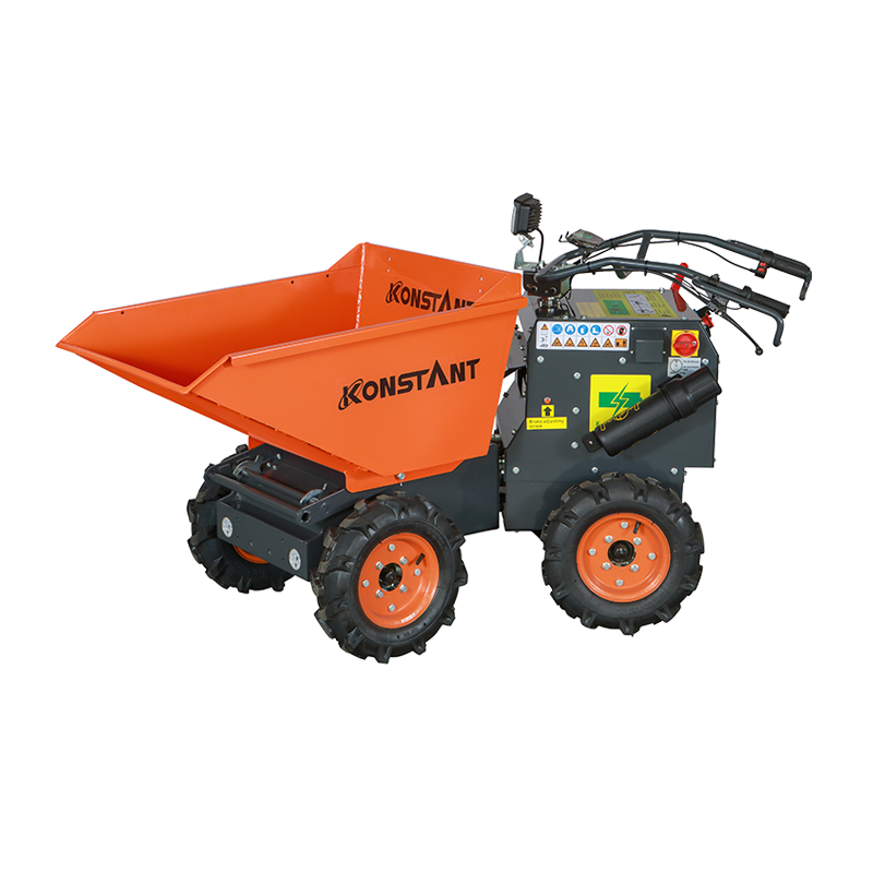 건축 미니 덤퍼 관절 조향 1600W 전기 4x4 