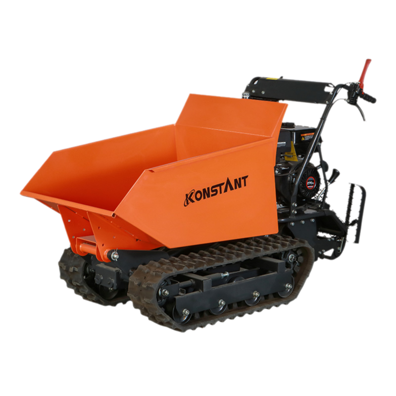 Construction Crawler Mini Dumper- 맞춤형 셀프 로딩 9.0hp 전력 유압 시스템 
